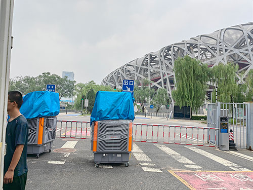 酷暑退散！景區(qū)移動冷風(fēng)機為您撐起‘清涼保護傘’